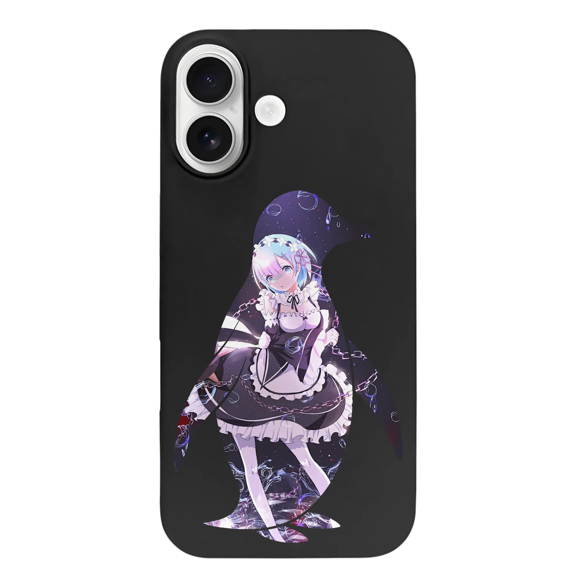 リゼロ グッズ レム - iPhone 17 シリーズ シリコンケース 薄型 耐衝撃 指紋防止 ソフトタッチカバー 精密フィット 傷防止 保護ケース iPhone 17/17 Air/17 Pro/17 Pro Max 対応